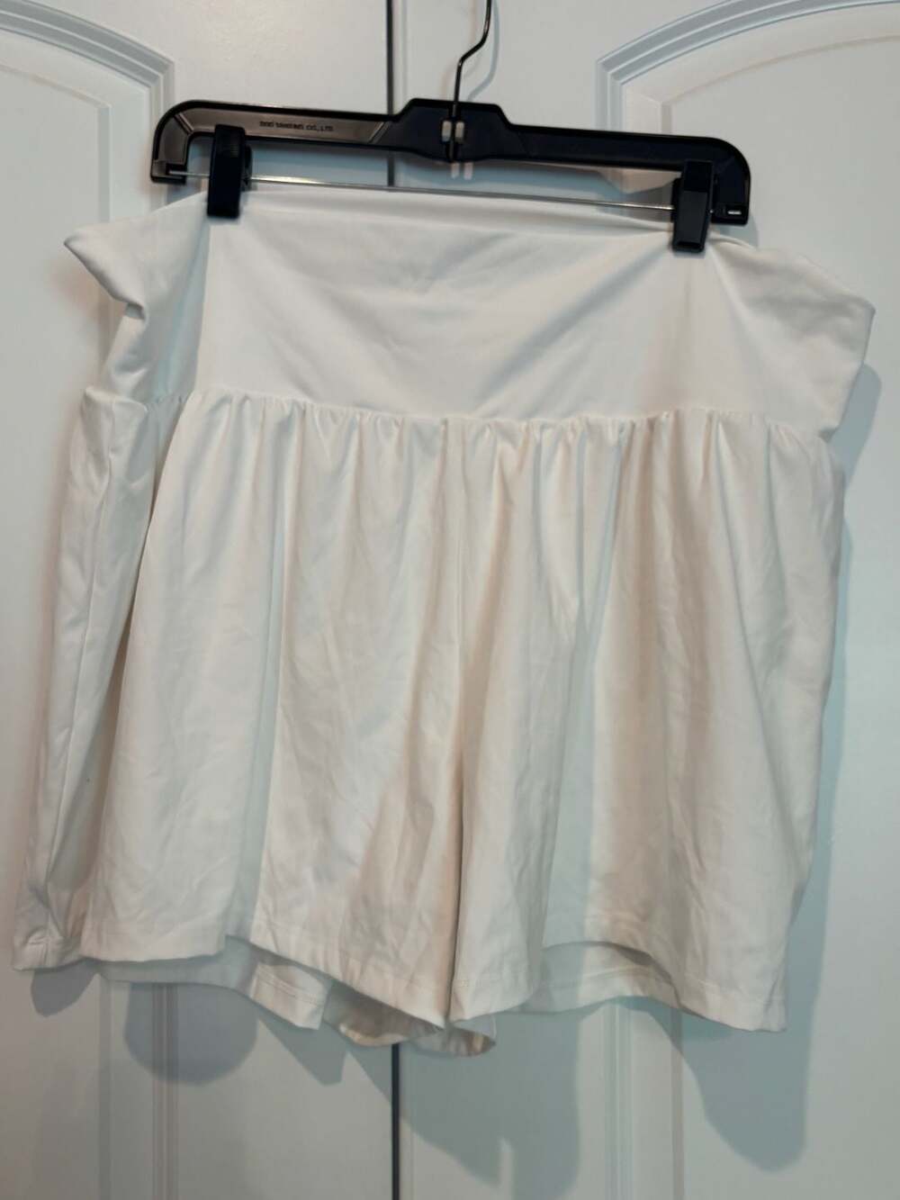 Halara UnifiedMove Double Layer Shorts 3X Long White